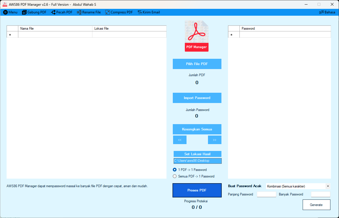 AWS86 PDF Manager v2.6