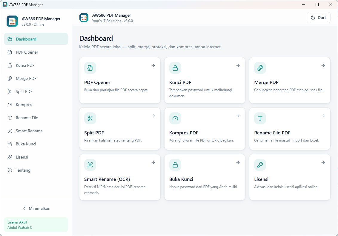 AWS86 PDF Manager v3.0